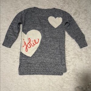 GAP Navy and White Knit Sweater